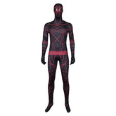 Movie Madame Web 2023 Ezekiel Sims Black Jumpsuit Outfits Cosplay Costume Halloween Carnival Suit